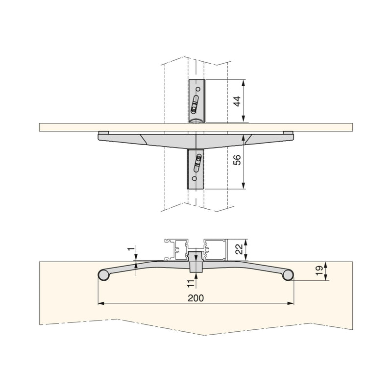 Set Staffe per Mensola in Zama Emuca 