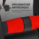 Set 2 Manubri Convertibili in Bilanciere 12 Dischi 20Kg in Acciaio e Plastica Nero      