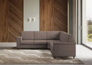 Divano Angolare 5 Posti 226x226x85 cm Marrak in Tessuto Talpa