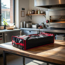 Borsa Porta Pizza 102x42x20 cm in Cordura Regina Nera