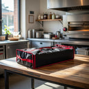 Borsa Porta Pizza 102x42x20 cm in Cordura Regina Nera