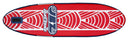 SUP Tavola Stand Up Paddle Gonfiabile 297x81x10 cm Jbay.Zone con Pagaia Zaino e Accessori Amura H3