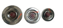 Kit 3 Coperchi Magici Antiodore Ventur Magic Ø27, Ø31, Ø35 cm Cooker in Acciaio Inox Pomello Rosso Seconda Scelta