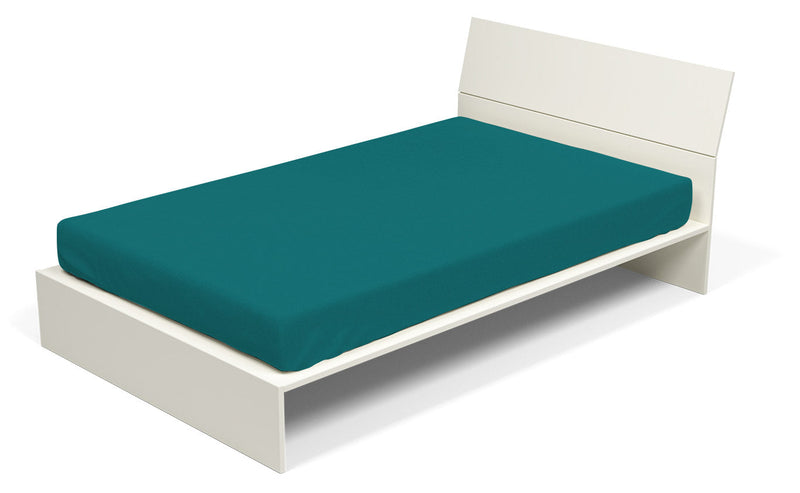 Lenzuolo Sotto con Angoli ed Elastico Tinta Unita Verde Bottiglia