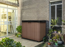 Baule da Esterno Keter Darwin Store-it-Out 140x80x120 cm in Evothech+ Marrone 
