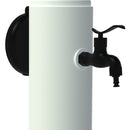 Fontana da Giardino con Rubinetto Secchiello e Tubo Flessibile a Scomparsa Sined Tritone Pro Bianco