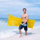 Materassino Gonfiabile da Mare Spiaggia 183x69 cm Trasparente Giallo 44013/G Bestway
