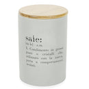 Set 3 Barattoli Sale Zucchero e Caffè 750 ml in Ceramica VdE Tivoli 1996 