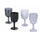 Lot de 4 Verres Vis à Vis Stones VdE Tivoli 1996 4 Couleurs Différentes
