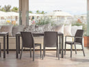 Sedia indiana 57x59x86 h cm in Wicker Taupe