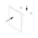 Specchio da Bagno Hercules con Illuminazione Led Frontale e Decorativa Alluminio e Vetro Emuca