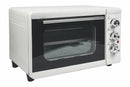 Forno Elettrico Ventilato 32 Litri 1380W con Vetro Kooper Great Stone