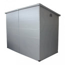 Casetta Box da Giardino Hause 143x247x194 h cm in Plastica Grigio chiaro