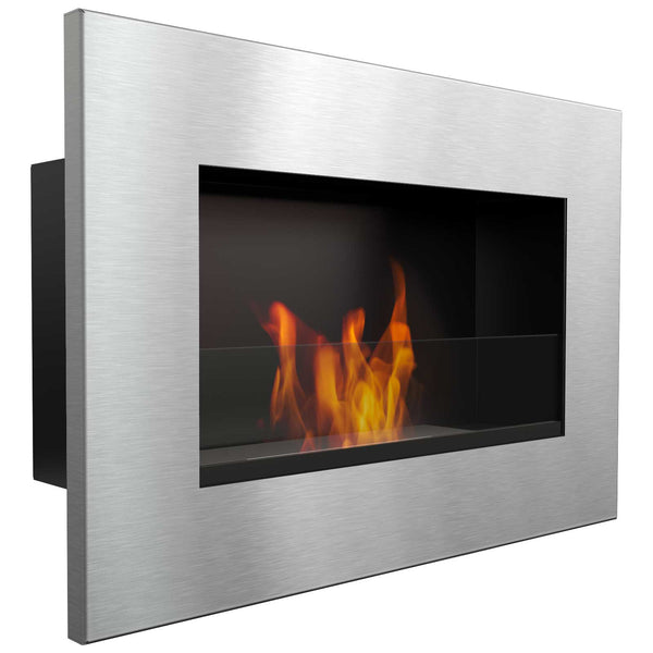 Cheminée Bioéthanol Murale 60x40 cm Flig Huston Saty prezzo