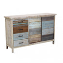 Mobile Harry 140x40x82 h cm in Legno Multicolor