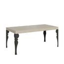 Tavolo Allungabile 200-304x90x77 cm Paxon Premium Cashmere Telaio Antracite 