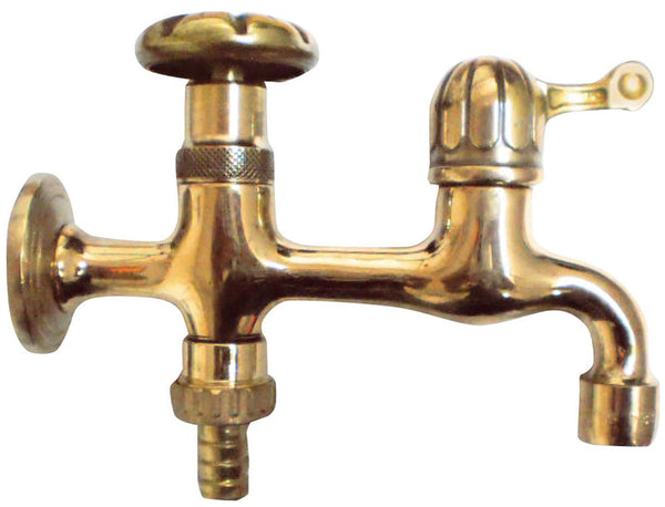 Robinet Double pour Fontaine de Jardin en Morelli Double Laiton online