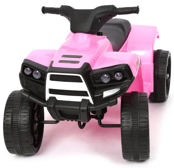 sconto Mini Quad Electrique Enfant 6V Noir et Rose