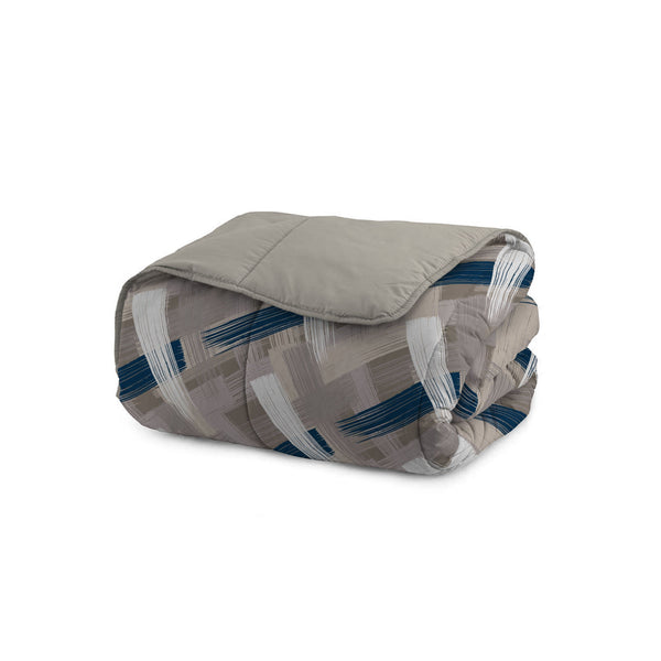 Couette d'hiver 180gr avec coups de pinceau imprimés en microfibre différentes tailles sconto