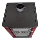 Stufa a Legna con Forno 62x59xH102 cm 27,6Kw Elsa Beige