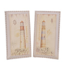 Set 2 Quadri Faro Marino H 495 cm