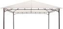 Gazebo da Giardino 3x2 m in Ferro Rodi Ecrù