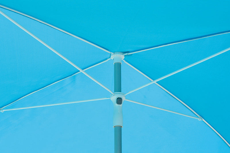 Ombrellone da Giardino 2,5x2,5m in Alluminio e Poliestere Blu