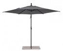 Ombrellone da Giardino Decentrato Ø3x2,48h m Tropea Antracite e Grigio Scuro 
