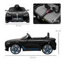 Macchina Elettrica per Bambini 12V con Licenza BMW I4 Nera