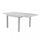Table Extensible Hawaii 90/180x90x75 h cm en Aluminium Gris Tourterelle