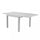 Table Extensible Hawaii 90/180x90x75 h cm en Aluminium Gris Tourterelle