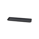 Sottovaso Rettangolare per Vaso a Cassettone Tera Tora Saucer Ash 57x22 cm in Plastica Antracite 