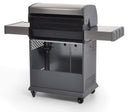 Barbecue a Gas GPL 4 Fuochi 133x57x112 cm in Acciaio Silver