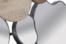 Specchio Quoxy 118x11x82,5 cm Lengo Ferro e Specchio Marrone