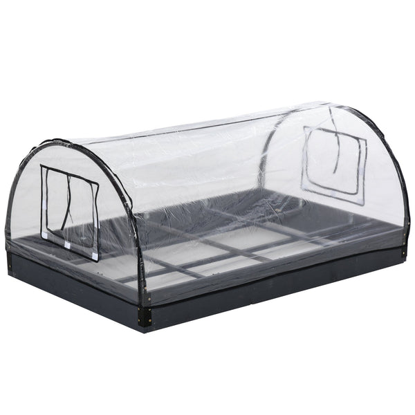 online Mini Serre pour Balcon de Jardin 120x79x53 cm en PVC Transparent