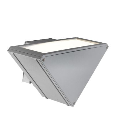 sconto Applique Murale Verticale Couleur Aluminium pour Extérieur Ligne Three Livos