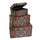 Lot de 3 malles rectangulaires en simili cuir multicolore
