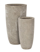 Set 2 Vasi Cement Alto Sabbia