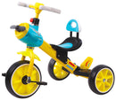 Triciclo per Bambini in Metallo Kidfun Tricygò Giallo