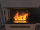 Camino a Vapore Elettrico Effetto Fuoco Invapo Inside C800 80x50x40 cm Nero      