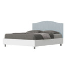 Letto Matrimoniale Grace Azzurro Varie Misure