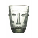 Set 6 Bicchieri Acqua Vis à Vis in Vetro VdE Tivoli 1996 Grigio scuro