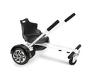 Sediolino per Hoverboard Regolabile 6,5"-10" Go-Kart Bianco