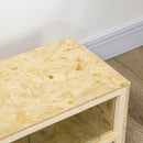Terrario per Rettili 60x29,5x29,5 cm con Porte in Vetro Scorrevoli e Pannelli in Rete in Legno  