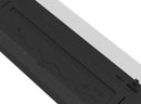 Bruciatore a Bioetanolo da Incasso 100x32x15 cm Insert Slim 1000 Nero con Vetro