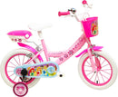 Bicicletta per Bambina 14"" 2 Freni Disney Principesse Rosa
