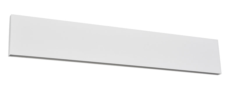 Applique da Interno a LED in Metallo Bianco Opaco