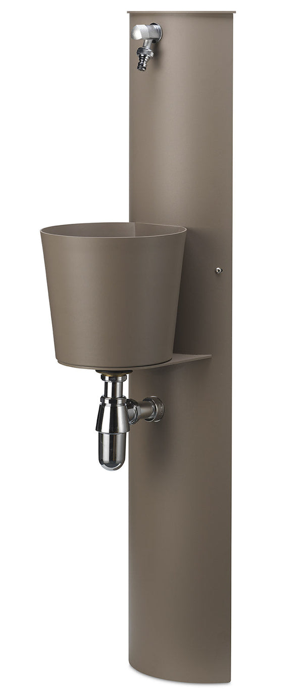 Fontaine murale de jardin Belfer 42/PRT Tortora avec robinet et seau sconto