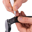 Kit Pulizia Cuffie Auricolari Multifunzione 3 in 1 in ABS e Spugna Kooper  Bianco