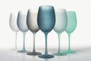 Set 6 Calici Frosted in Vetro 550 ml Villa d'Este Home Tivoli Happy Hour